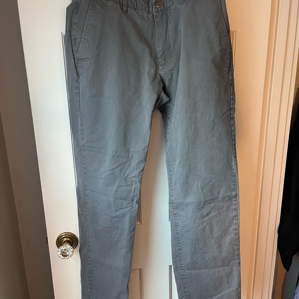 Bonobos Gray Chinos with Straight Leg Cut